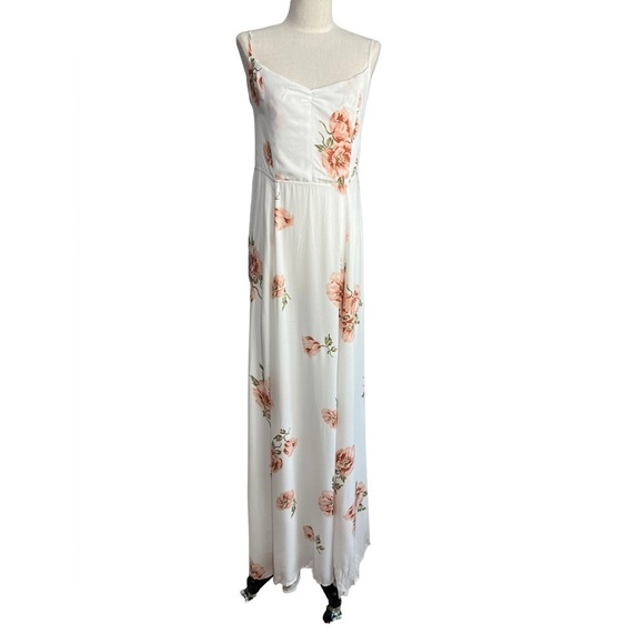 Reformation Dress Thistle Backless Maxi Bridesmaid Graduation Henrietta 10 NWT - Picture 4 of 11